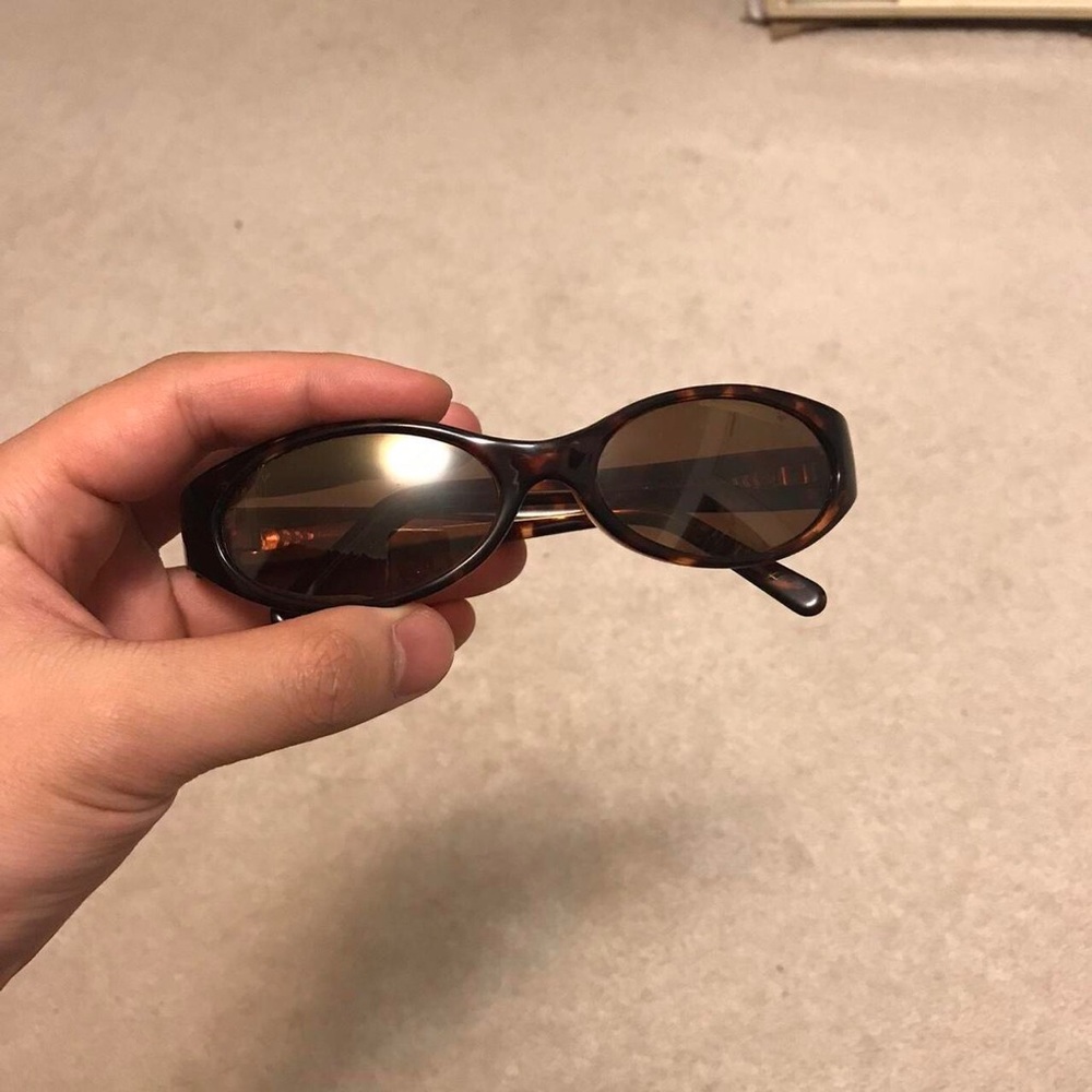 Vintage Maui Jim MJ125-10 slim oval sunglasses